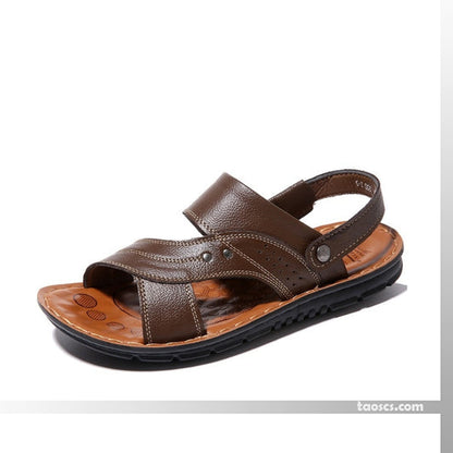 Sandales en cuir élégantes pour hommes