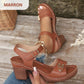 ⏰ 52% de réduction👠Sandales à talons hauts pour femmes