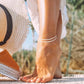 💜 ACHETEZ 1, OBTENEZ 1 GRATUIT! ✨ Bracelet de cheville étanche en couches – Délicat, résistant à l'eau & élégant – Parfait pour le quotidien, la plage ou la piscine 🌊