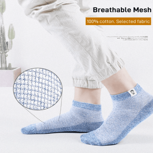 Chaussettes déodorantes antibactériennes respirantes
