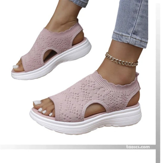 ⏳📢 50 % de réduction ! Sandales en maille respirante 👡