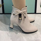 💖 49% OFF 💖Bottes à bout large pour femmes à la mode et chaudes 【Acheter 2, livraison gratuite】
