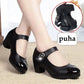 💖Livraison gratuite💖Chaussures orthopédiques en cuir à semelle souple et bouton diamant pour femmes【Confortable, antidérapant】