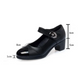 💖Livraison gratuite💖Chaussures orthopédiques en cuir à semelle souple et bouton diamant pour femmes【Confortable, antidérapant】