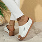 💥New Hot Sale🔥Sandales confortables à talons compensés décontractées pour femmes