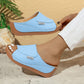 💥New Hot Sale🔥Sandales confortables à talons compensés décontractées pour femmes