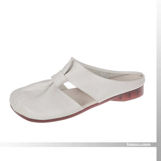 🔥Promotion du dernier jour -50% 🏖️ - Mules à nœuds et semelles souples pour femmes