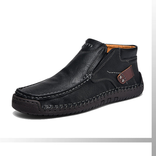 【 Fait à la main 】Mocassins Montants Confortables pour Hommes🔥 Livraison gratuite🔥