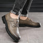 【40% de réduction】Chaussures cargo vintage en cuir pour hommes 🔥Livraison gratuite🔥