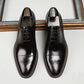 Chaussures En Cuir Véritable Haut De Gamme Pour Hommes Paul™, Superbement Sculptées