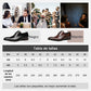 Chaussures En Cuir Véritable Haut De Gamme Pour Hommes Paul™, Superbement Sculptées