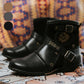 MEILLEUR CADEAU - Bottes En Cuir De Style Cowboy Occidental Pour Hommes